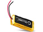 Cellonic, Batteria Per Cuffie Compatibile Con Plantronics CS70, Voyager Pro, Voyager Pro Hd (140Mah, 3.7V) Batteria Di Ricambio 66278-01, 79879-01, PA-PL003