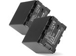 Cellonic, Batteria Per Fotocamera, Compatibile Con Jvc BN-VG114, BN-VG108, BN-VG107, GZ-E205 (3.7V, 4450Mah) 2 Pezzi