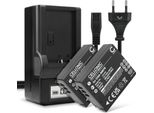 Cellonic, Batteria Per Fotocamera, Compatibile Con Panasonic Lumix DMC-TZ5, DMC-TZ3, DMC-TZ2 (3.7V, 900Mah) 2 Pezzi + Caricabatterie
