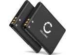 2X Cellonic Batteria Compatibile Con Nokia 3220, 6021, N90, N80, 6020, 5300, 5200, 2610, 3230, 6120 Classic, 5140I 890Mah 3.6V - 3.7V Ricambio Per Telefono Cellulare Smartphone