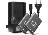 Cellonic, Batteria Per Fotocamera, Compatibile Con Casio Exilim EX-Z33, EX-Z330, EX-Z32, NP-82 (3.7V, 700Mah) 2 Pezzi + Caricabatterie