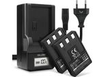 Cellonic, Batteria Per Fotocamera Compatibile Con Canon Digital Ixus, Powershot NB-1L, 500, V (3.7V, 830Mah) 2 Pezzi + Caricabatterie