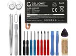 Cellonic Set Batteria Di Ricambio EB-BA320ABE, GH43-04677A 2350Mah + Cacciaviti E Strumenti Compatibile Con Samsung Galaxy A3 (2017 - SM-A320) Sostituzione Per Smartphone