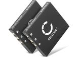 Cellonic, Batteria Per Fotocamera, Compatibile Con Pentax Optio S5Z, A36, D-LI8, S6, S, A40, Svi (3.7V, 850Mah) 2 Pezzi