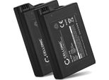 2X Cellonic Batteria Compatibile Con Sony Psp 1 (PSP-1000, 1001, 1002, 1003, 1004, 1005, 1006, 1007, 1008, 1010) Psp Fat, 1800Mah 3.6V - 3.7V - Ricambio Per Consolle Controller Palmare