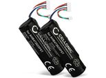 Cellonic, Batteria Per Collare Per Animali Compatibile Con Garmin Astro 320, DC40, DC30, 010-10806-01 (3.7V, 2600Mah) 2 Pezzi
