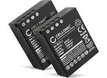 Cellonic, Batteria Per Fotocamera, Compatibile Con Olympus BLH-1, OM-D E-M1 Mark Ii, Iii, E-M1X (7.4V, 2000Mah) 2 Pezzi