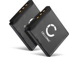Cellonic, Batteria Per Fotocamera, Compatibile Con Pentax Optio VS20, A40, D-LI68, Q10, A36, S12 (3.7V, 700Mah) 2 Pezzi