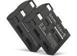 Cellonic, Batteria Per Fotocamera Compatibile Con Konica Minolta NP-400, Dimage Dynax 5D, 7D, A2 (7.4V, 1600Mah) 2 Pezzi