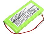 Cellonic, Batteria Per Tecnologia Domestica, Compatibile Con Visonic GP180AAH8BMX, Powermax Pro, 0-9912-G (9.6V, 2000Mah)