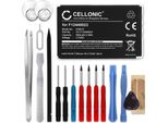 Cellonic, Batteria Per Telecomandi Compatibile Con Logitech Harmony One, Dinovo Edge, Dinovo Mini (950Mah, 3.7V) + Set Di Strumento