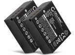 Cellonic, Batteria Per Fotocamera, Compatibile Con Olympus BLH-1, OM-D E-M1 Mark Ii, Iii, E-M1X (11.1V, 2250Mah) 2 Pezzi