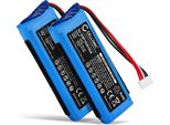 Cellonic, Batteria Per Altoparlante Compatibile Con Jbl Charge 3 (6000Mah, 3.7V) 2X Batteria Di Ricambio GSP1029102A