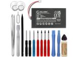 Subtel, Batteria Per Telecomandi Compatibile Con Logitech Elite, Harmony 950, 915-000257 (1300Mah, 7V) + Set Di Strumento