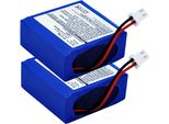 Subtel, Batteria Per Terminale Di Pagamento / Pos Compatibile Con Safescan 155-S, LB-105, 155I, 145Ix, 112-0410 (10.8V, 700Mah) 2 Pezzi