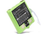 Subtel, Batteria Per Walkie-Talkie Compatibile Con Detewe Outdoor 8000 Compatibile Con Simvalley PX-1755, PX-1761 (700Mah, 4.8V)