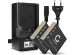 Cellonic, Batteria Per Fotocamera, Compatibile Con Pentax Optio E85, M85, D-LI95 (3.7V, 700Mah) 2 Pezzi + Caricabatterie