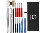 Cellonic Set Batteria Di Ricambio 616-00042 2750Mah + Cacciaviti E Strumenti Compatibile Con Apple Iphone 6S Plus Sostituzione Per Smartphone