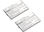 Subtel, Batteria Per Telecomandi Compatibile Con Sonos Controller CB200, Controller CR200, CB200WR1 (1850Mah, 3.7V) 2X