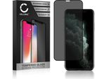 Vetro Temperato 9H Cellonic Compatibile Con Apple Iphone 11 Pro (Protezione Da Sguardi Indiscreti 9H, Screen Protector Glass Pellicola Protettiva Per Telefono Smartphone