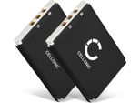 Cellonic 2X Batteria BLC-2, BLC-1, BMC-3 Compatibile Con Nokia 3310 (2000) / 3330 / 3410 / 3510 / 3510I / 5510 / 6650 / 6800 / 6810 Ricambio Da 1350Mah Sostituzione Per Smartphone Telefono Cellulare