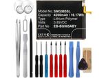 Cellonic Set Batteria Di Ricambio EB-BG985ABY 4200Mah + Cacciaviti E Strumenti Compatibile Con Samsung Galaxy S20 Plus (SM-G986) Sostituzione Per Smartphone