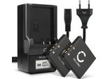 Cellonic, Batteria Per Fotocamera, Compatibile Con Kodak Easyshare M1063, KLIC-7001, M753, M320 (3.7V, 700Mah) 2 Pezzi + Caricabatterie
