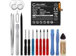 Cellonic Set Batteria Di Ricambio LC-620 3400Mah + Cacciaviti E Strumenti Compatibile Con Nokia 6.2 Sostituzione Per Smartphone