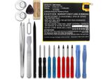 Subtel, Batteria Per Tablet Compatibile Con Samsung Galaxy Tab A 8.0 (2019) SM-T290 (3.85V, 5100Mah) + Set Di Attrezzi