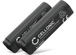 Cellonic, Batteria Per Altoparlante Compatibile Con Shure GLXD1, GLXD2, MXW2 (1100Mah, 3.7V) 2X Batteria Di Ricambio SB902, SB902A