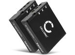 Cellonic, Batteria Per Fotocamera, Compatibile Con Casio Exilim EX-ZR710, EX-ZR310, EX-ZR800 (3.7V, 1800Mah) 2 Pezzi