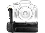 Cellonic Impugnatura BG-E21 Compatibile Con Battery Grip Per Fotocamera Fotografia Verticale Multifunzione Portabatterie LP-E6N