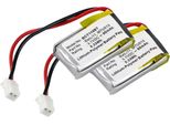 Cellonic, Batteria Per Tecnologia Domestica, Compatibile Con Diagral DIAG44ACX, TF410X (3.7V, 90Mah) 2 Pezzi