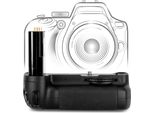Cellonic Impugnatura MB-D200 Compatibile Con Battery Grip Per Fotocamera Fotografia Verticale Multifunzione Portabatterie En-El3E