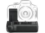 Cellonic Impugnatura BG-E10 Compatibile Con Battery Grip Per Fotocamera Fotografia Verticale Multifunzione Portabatterie LP-E10
