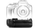 Cellonic Impugnatura MB-D12 Compatibile Con Battery Grip Per Fotocamera Fotografia Verticale Multifunzione Portabatterie EN-EL15