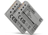 Cellonic, Batteria Per Fotocamera Compatibile Con Konica Minolta Dimage NP-900, E50, E40 (3.7V, 750Mah) 2 Pezzi