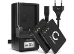 Cellonic, Batteria Per Fotocamera Compatibile Con Pentax D-LI88, Optio P70, H90, RS1000, W90, P80 (3.7V, 740Mah) + Caricabatterie