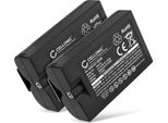 2X Cellonic Batteria Compatibile Con Video Doorbell 4, 3, 3 Plus, 2 / Stick Up Cam Battery, Solar / Spotlight Cam Battery, Solar 6400Mah 3.65V