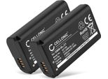 Cellonic, Batteria Per Fotocamera Compatibile Con Panasonic Lumix DC-S1, Lumix DC-S1H, Lumix DC-S1R (3400Mah, 7.4V) 2X