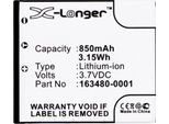 Cellonic, Batteria Per Lettore Codice A Barre Compatibile Con Honeywell Voyager 1602G, 8670, 8650 (850Mah, 3.7V)