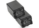 Cellonic, Batteria Per Fotocamera, Compatibile Con Panasonic HC-X920 / X920M, VW-VBN130, HC-X910 (7.4V, 3300Mah) 2 Pezzi