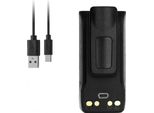 Cellonic, Batteria Per Ricetrasmettitore Compatibile Con Motorola PMNN4407, R7, PMNN4407A, PMNN4807A (7.4V, 5000Mah)