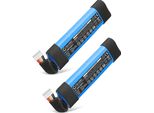 Cellonic, Batteria Per Altoparlante Compatibile Con Jbl Xtreme 2 (5200Mah, 7.4V) 2X Batteria Di Ricambio 2INR19/66-2