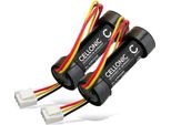 Cellonic, Batteria Per Altoparlante Compatibile Con Harman Kardon Onyx Studio 4 (3000Mah, 3.7V) 2X Batteria Di Ricambio ICR22650