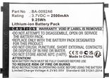 Cellonic, Batteria Per Lettore Codice A Barre Compatibile Con Cipherlab RS31 (2500Mah, 3.7V)