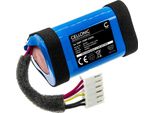 Cellonic, Batteria Per Altoparlante Compatibile Con Jbl Charge Essential 2 (7800Mah, 3.7V) Batteria Di Ricambio GSP-1S3P-CH40