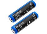Cellonic, Batteria Per Torcia Compatibile Con Ledlenser P5R Core, MH5, ML4 (800Mah, 3.7V) 2X Batteria Di Ricambio 14500