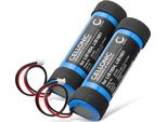 Cellonic, Batteria Per Console Di Gioco Compatibile Con Sony Playstation PS4 Move Motion Controller Versio (3.7V, 2600Mah ) 2 Pezzi