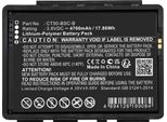 Cellonic, Batteria Per Lettore Codice A Barre Compatibile Con Honeywell CT60, CT50, Dolphin CT60 (4700Mah, 3.8V)